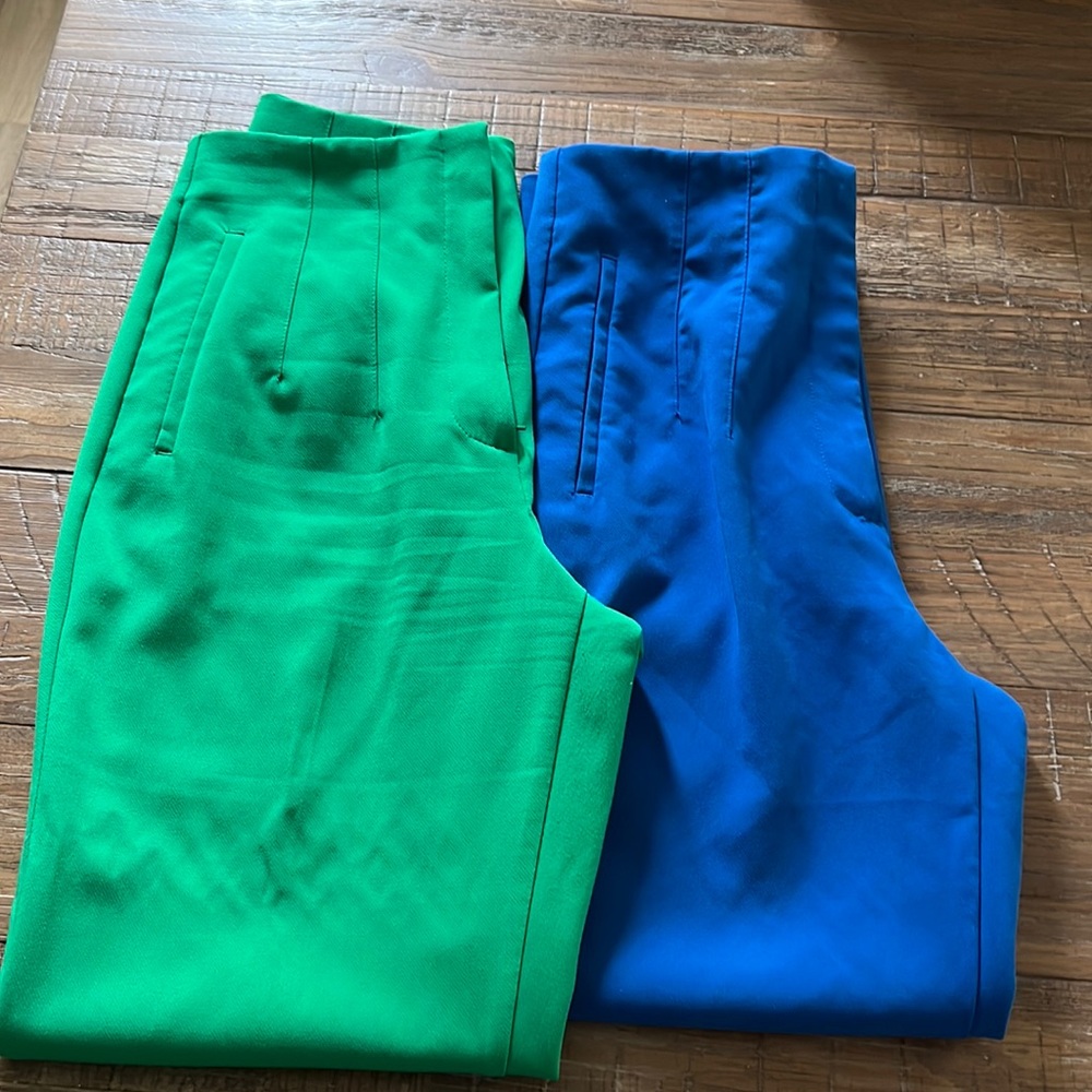 Zara high waisted pants bundle